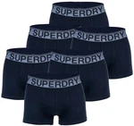 Superdry Herren Boxershorts TRUNK SIX PACK Dunkelblau