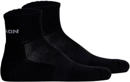 Unisex Quartersocken, 2er Pack - EVASION ANKLE, Wandersocken, atmungsaktiv Schwarz 36-38