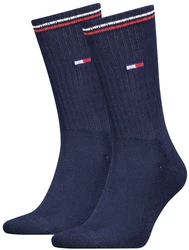 TOMMY HILFIGER Unisex Sportsocken UNI Iconic Sock Blau