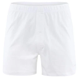 CALIDA Boxer Herren Jersey Boxershorts Cotton Code Weiß