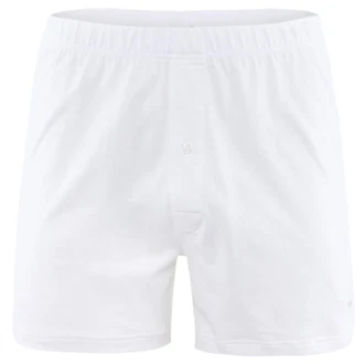 CALIDA Boxer Herren Jersey Boxershorts Cotton Code Weiß