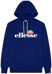 Herren Hoodie GOTTERO - Sweatshirt, Sweater, Kapuze, Langarm, Logo-Print Blau (Navy) M