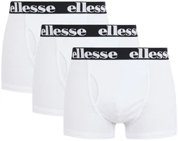 Ellesse Boxer HALI 3P (3-St) Weiß/Rosa/Dunkelrot/Schwarz
