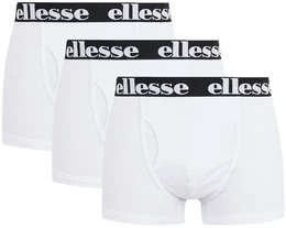 Herren Boxer Shorts HALI, 3er Pack - Fashion Trunks, Logo, Cotton Stretch Wei M