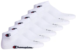 Unisex Socken, 6er Pack - Quarter Socken, Basic, Logo Wei EU 39-42