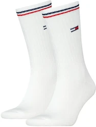 TOMMY HILFIGER Unisex Sportsocken UNI Iconic Sock Weiß