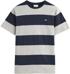 GANT T-Shirt BAR STRIPE T-SHIRT Grau