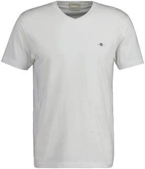 GANT T-Shirt SLIM SHIELD V-NECK T-SHIRT