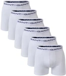 GANT Herren Boxershorts 3er Pack Boxer Briefs Weiß/Blau/Creme/Dunkelblau