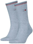 TOMMY HILFIGER Unisex Sportsocken UNI Iconic Sock Hellblau