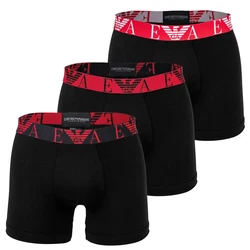 Emporio Armani Boxershorts 3er Pack BOLD MONOGRAM Schwarz