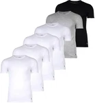 Polo Ralph Lauren Herren T-Shirts 6er Pack CREW 6-PACK-CREW UNDERSHIRT Weiß/Grau/Schwarz/Weiß