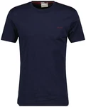 GANT Herren T-Shirt - CONTRAST LOGO Blau