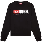 DIESEL Sweatshirt S-BOXT-DIV blutrot/schwarz/wei