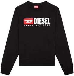 DIESEL Sweatshirt S-BOXT-DIV blutrot/schwarz/wei