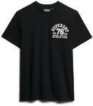Superdry Kurzarmshirt Embroider Superstate Logo Tee Schwarz