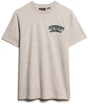 Superdry Herren T-Shirt Embroider Superstate Logo Tee grau