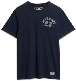 Superdry Herren T-Shirt Vintage Athletic Chest Short Sleeve T-Shirt