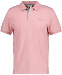 GANT Poloshirt REGULAR CONTRAST PIQUE RUGGER Rosa/Lila