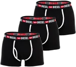 Diesel Herren Boxershorts 3er Pack UMBX-DAMIENTHREEPACK Schwarz