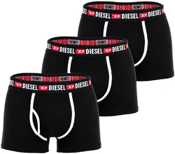 Diesel Herren Boxershorts 3er Pack UMBX-DAMIENTHREEPACK Schwarz