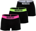 Diesel Boxer Herren 3er Pack UMBX-DAMIENTHREEPACK Schwarz/Grn/Pink