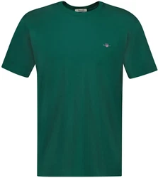 GANT Herren T-Shirt - REGULAR SHIELD Dunkelgrün/Grün