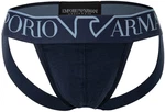 EMPORIO ARMANI Herren Jockstrap Megalogo Blau/blau