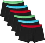 CALIDA Herren Boxershorts 6er Pack Natural Benefit Schwarz/Grn/Blau/Rot