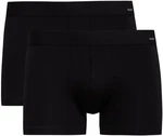 CALIDA Herren Boxershorts 2er Pack Cotton Code Schwarz