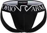 Emporio Armani Herren Jockstrap Megalogo Schwarz
