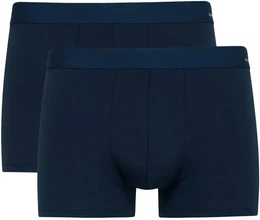 Herren Boxershorts, 2er Pack - Cotton Code, Elastikbund, Activity Cotton Dunkelblau XXL (58/60)
