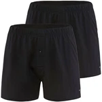 CALIDA Herren Jersey Boxershorts 2er Pack Cotton Code Schwarz