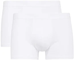 Herren Boxershorts, 2er Pack - Cotton Code, Elastikbund, Activity Cotton Wei XXL (58/60)