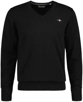 Gant Pullover CLASSIC COTTON V-NECK Schwarz/Dunkelblau/Blau/Hellblau