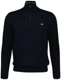 Dunkelblaue Pullover mit Reißverschlüssen image
