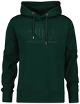 Gant Sweatshirt Regular Tonal Shield Hoodie Grn