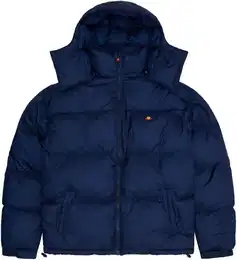 Herren Winterjacke - Dappiani, wattiert, Kapuze, Zipper, Logo, uni Blau 2XL