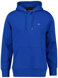 Herren Hoodie - REGULAR SHIELD HOODIE, Kapuzen-Sweatshirt, Baumwoll-Mix Blau (Lapis) 2XL