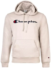 Herren Hoodie - Hooded Sweatshirt, Pullover, Logo, Kapuze, einfarbig Beige XL