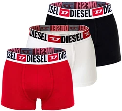 Diesel Herren Slips 3er Pack UMBR-ANDRETHREEPACK Briefs Blau/Rot/Wei