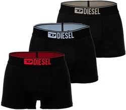 Diesel Boxer Herren Boxershorts 3 Pack UMBX-DAMIENTHREEPACK Schwarz/Blau/Rot