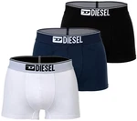 Diesel Boxer Herren Boxershorts 3 Pack UMBX-DAMIENTHREEPACK Schwarz/Weiß/Dunkelblau
