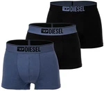 Diesel Boxer Herren Boxershorts 3 Pack UMBX-DAMIENTHREEPACK Blau/Schwarz