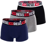 Diesel Herren Slips 3er Pack UMBR-ANDRETHREEPACK Briefs Schwarz/Blau/Grau
