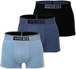 Diesel Boxer Herren Boxershorts 3 Pack UMBX-DAMIENTHREEPACK Blau/Dunkelblau