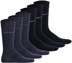 Emporio Armani Herren Socken 6er Pack CASUAL COTTON Kurzsocken Schwarz/Marine