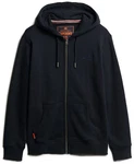 Superdry Sweatjacke Essential Logo Zip Hoodie Dunkelblau/marine
