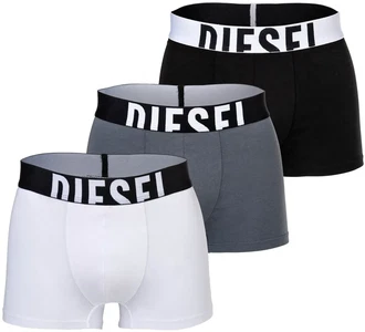 Diesel Herren Boxershorts 3er Pack DAMIEN-D-POP Schwarz/Grau/Weiß