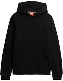 Herren Hoodie - Essential Logo Hoodie, Logo, einfarbig Schwarz M